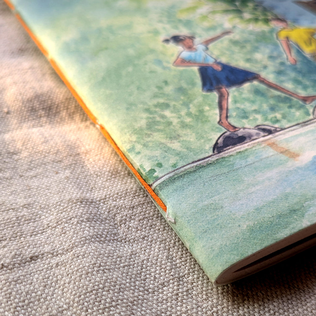 Across the Stream | Handstitched Notebook