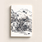 Girl in the Jungle | Handstitched Notebook