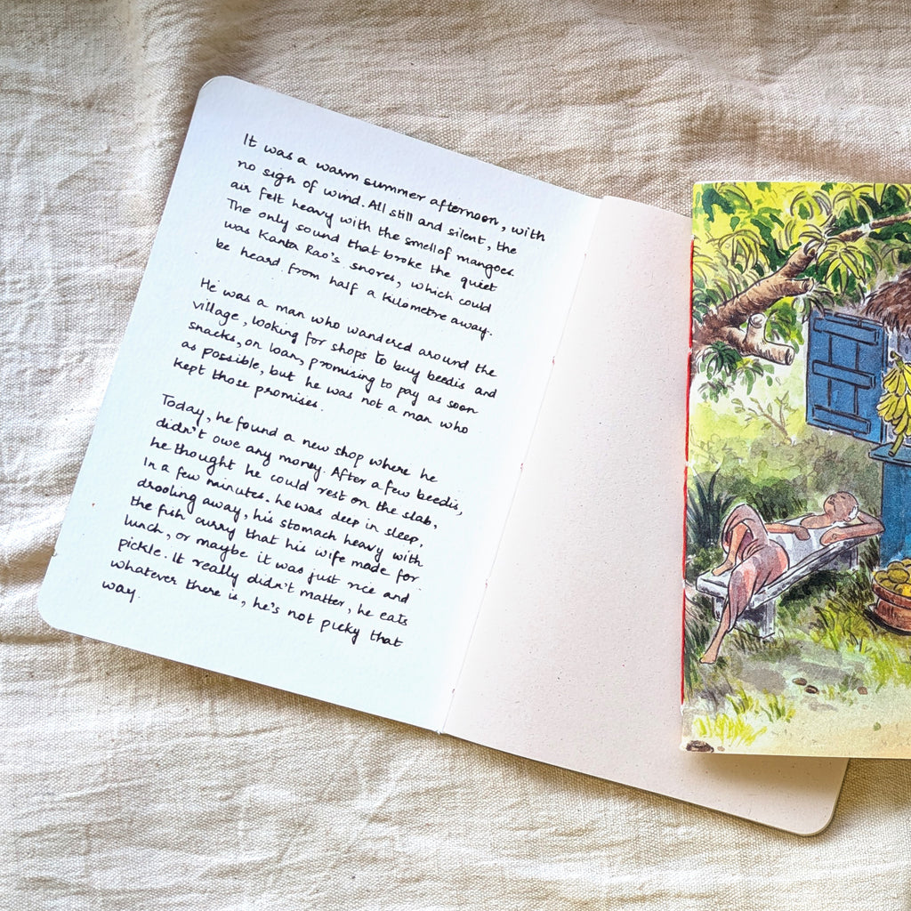 Under the Mango Tree | Handstitched Notebook