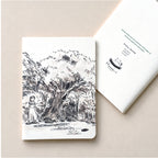 Girl in the Jungle | Handstitched Notebook