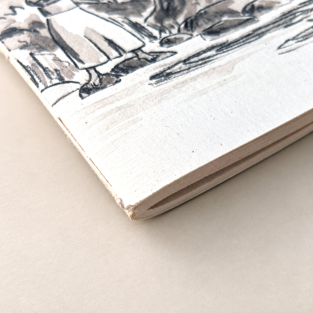Girl in the Jungle | Handstitched Notebook