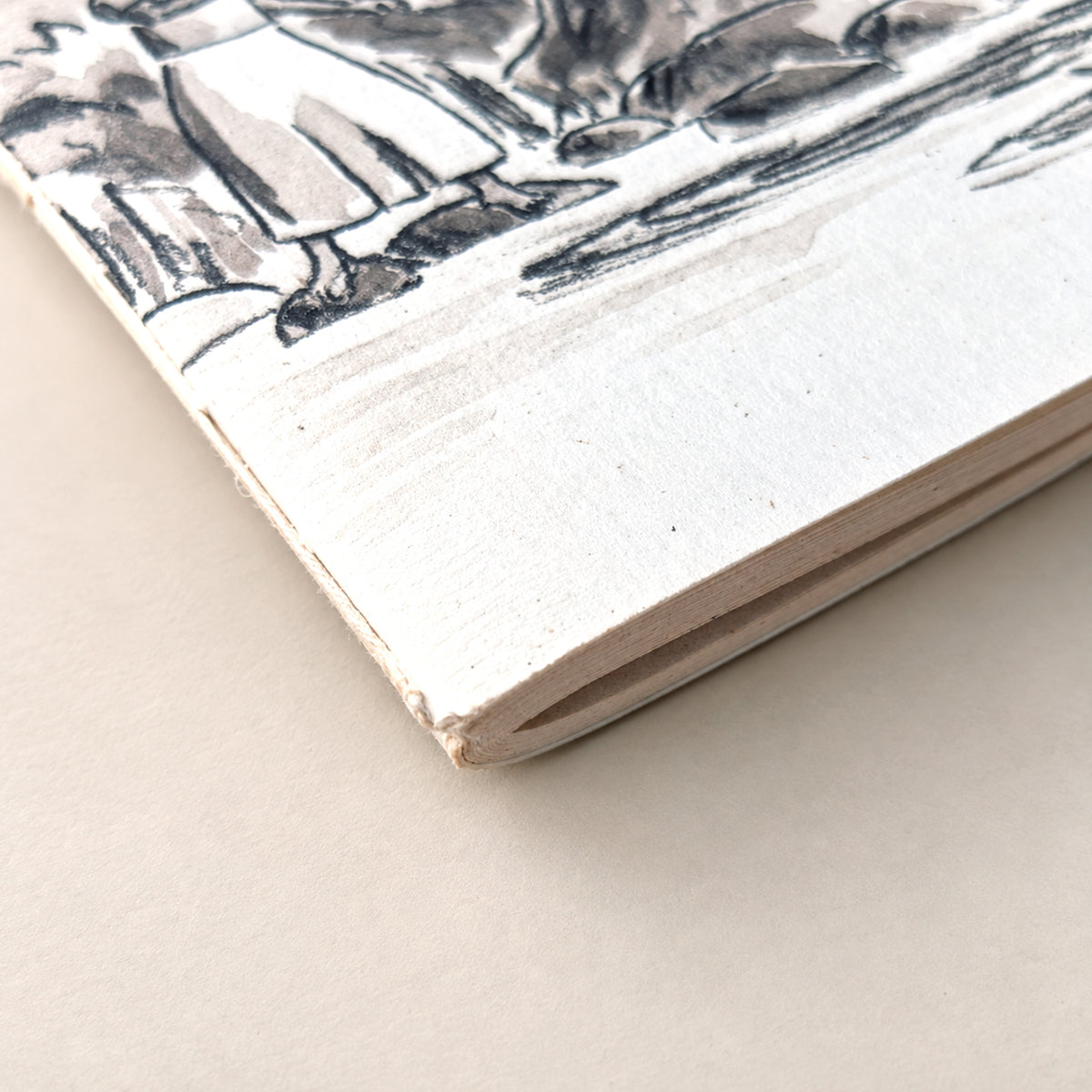 Girl in the Jungle | Handstitched Notebook