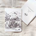 Girl in the Jungle | Handstitched Notebook