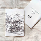 Girl in the Jungle | Handstitched Notebook