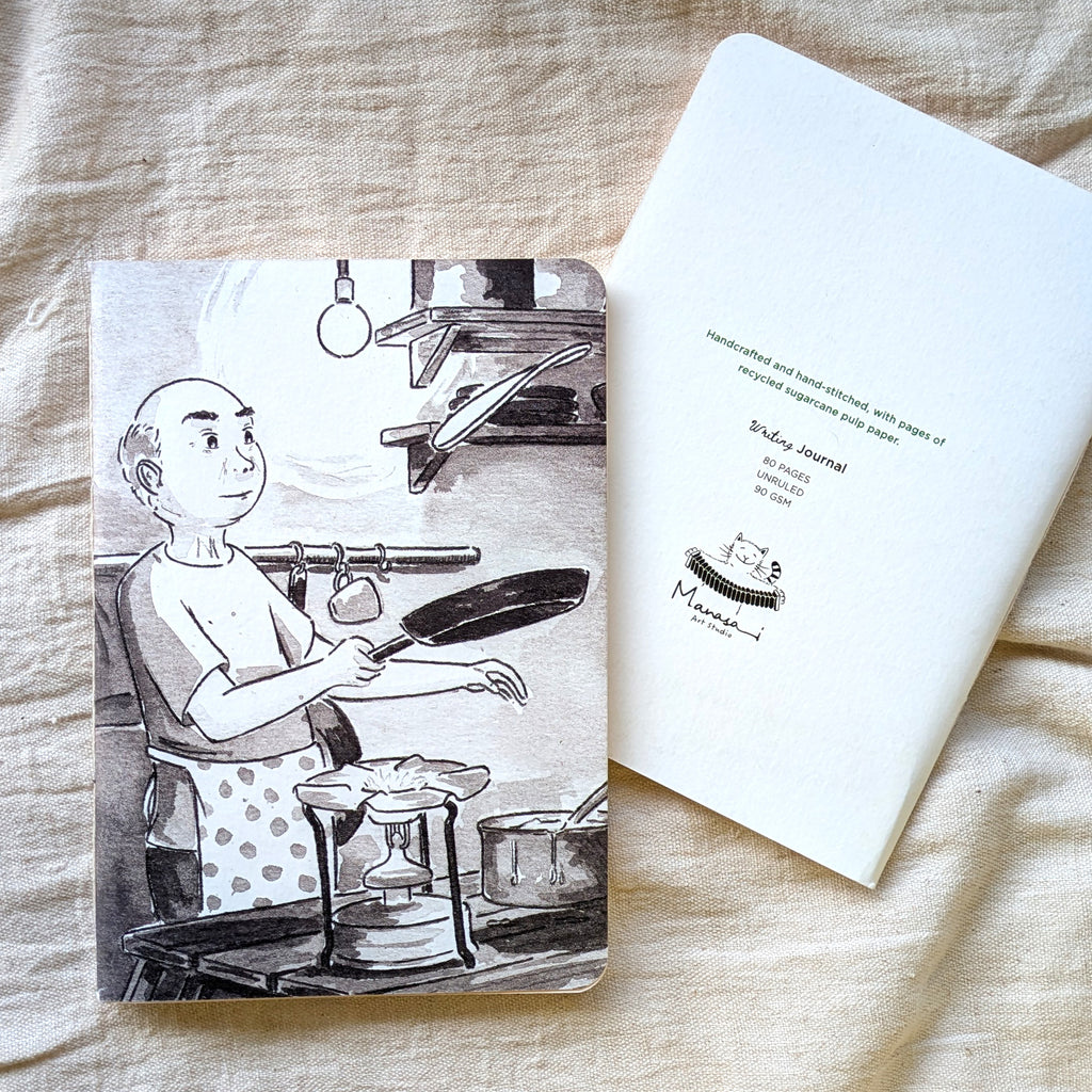 The Old Cook | Handstitched Notebook