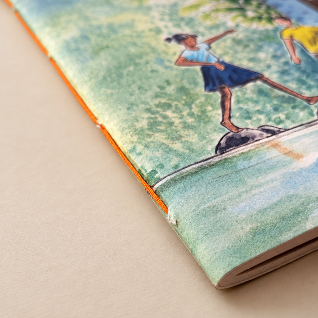 Across the Stream | Handstitched Notebook