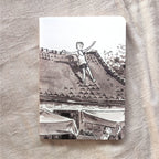 Boy on the Roof | Handstitched Notebook
