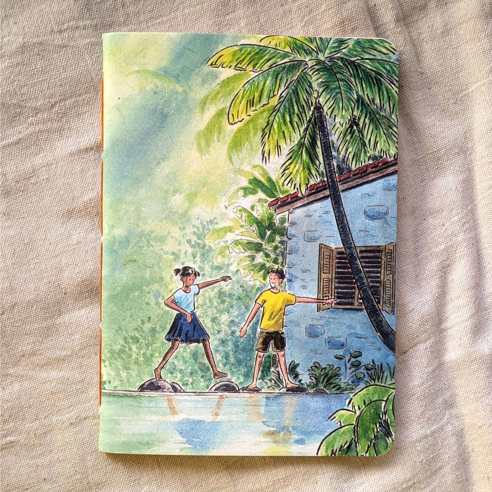 Across the Stream | Handstitched Notebook