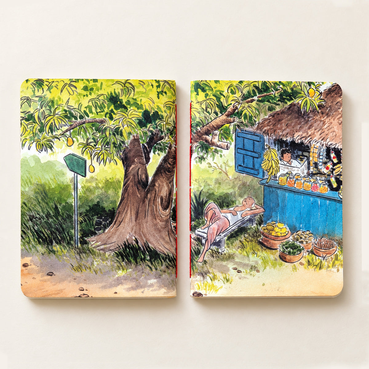 Under the Mango Tree | Handstitched Notebook