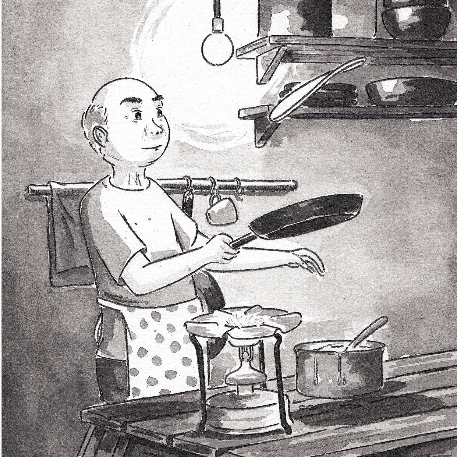 The Old Cook | Art Print