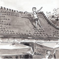 Boy on the Roof | Art Print