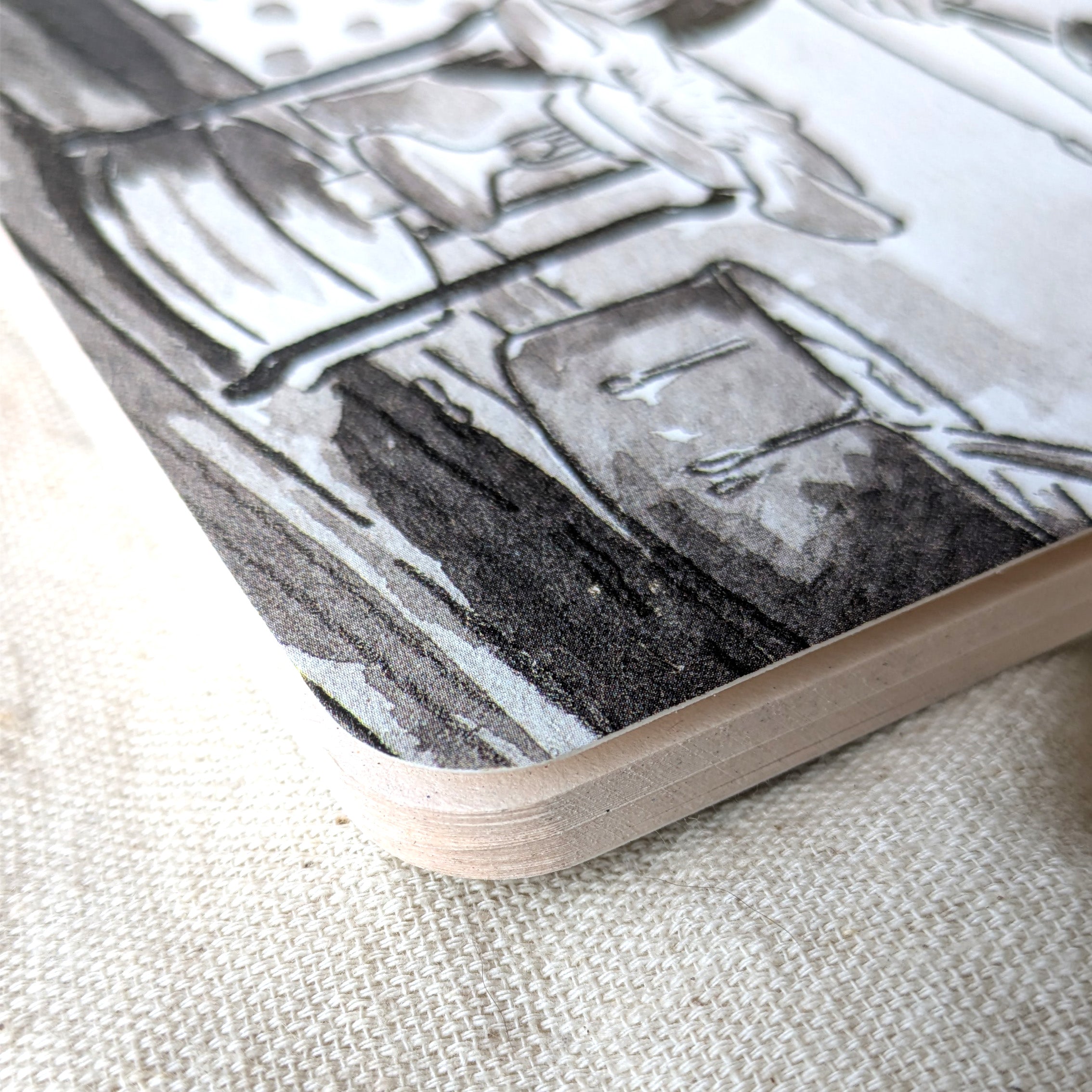 The Old Cook | Handstitched Notebook