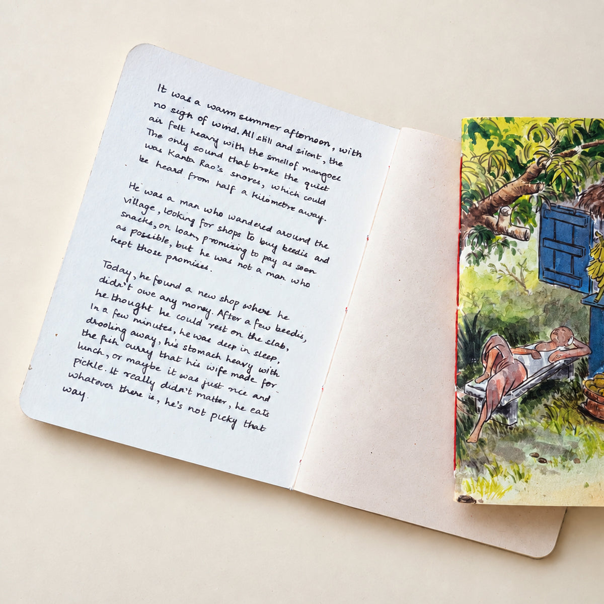 Under the Mango Tree | Handstitched Notebook