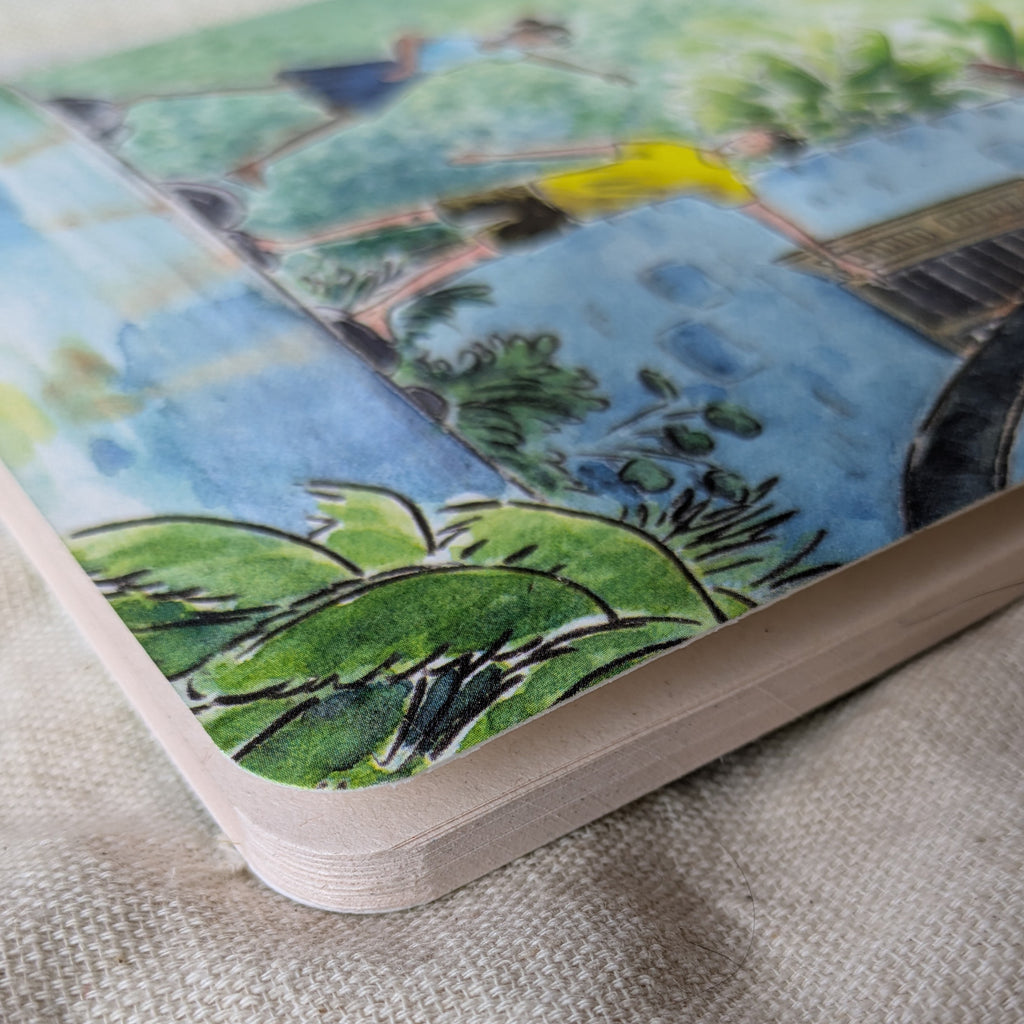 Across the Stream | Handstitched Notebook