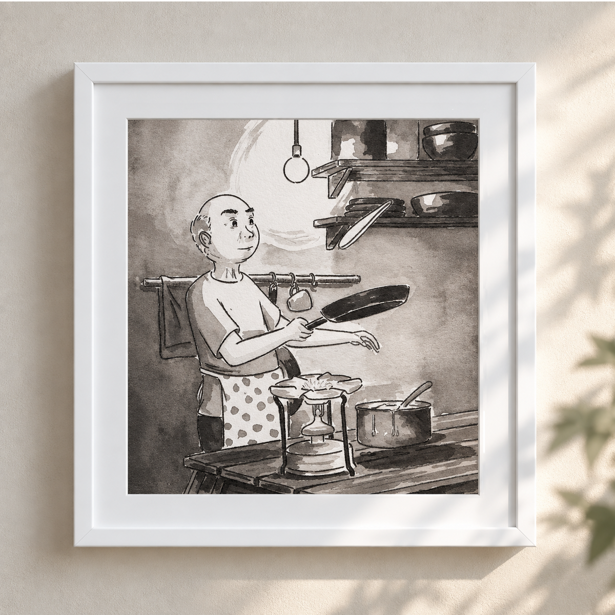 The Old Cook | Art Print