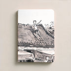 Boy on the Roof | Handstitched Notebook