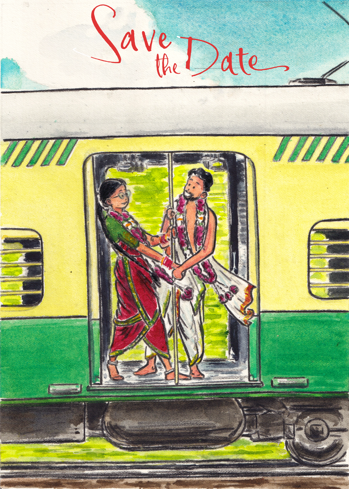 Mohini and Hariharan Wedding Card